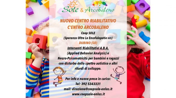 14/09/2021: APERTURA “C’ENTRO ARCOBALENO” A DUBINO